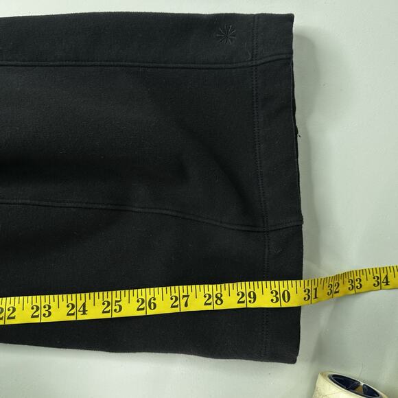Athleta Pants Womens Large Black Retro Plush Straight Pull On Casual Retroplush - Picture 11 of 13
